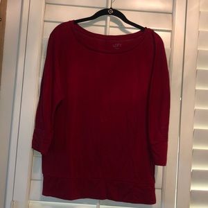 Ann Taylor LOFT Red Sweater